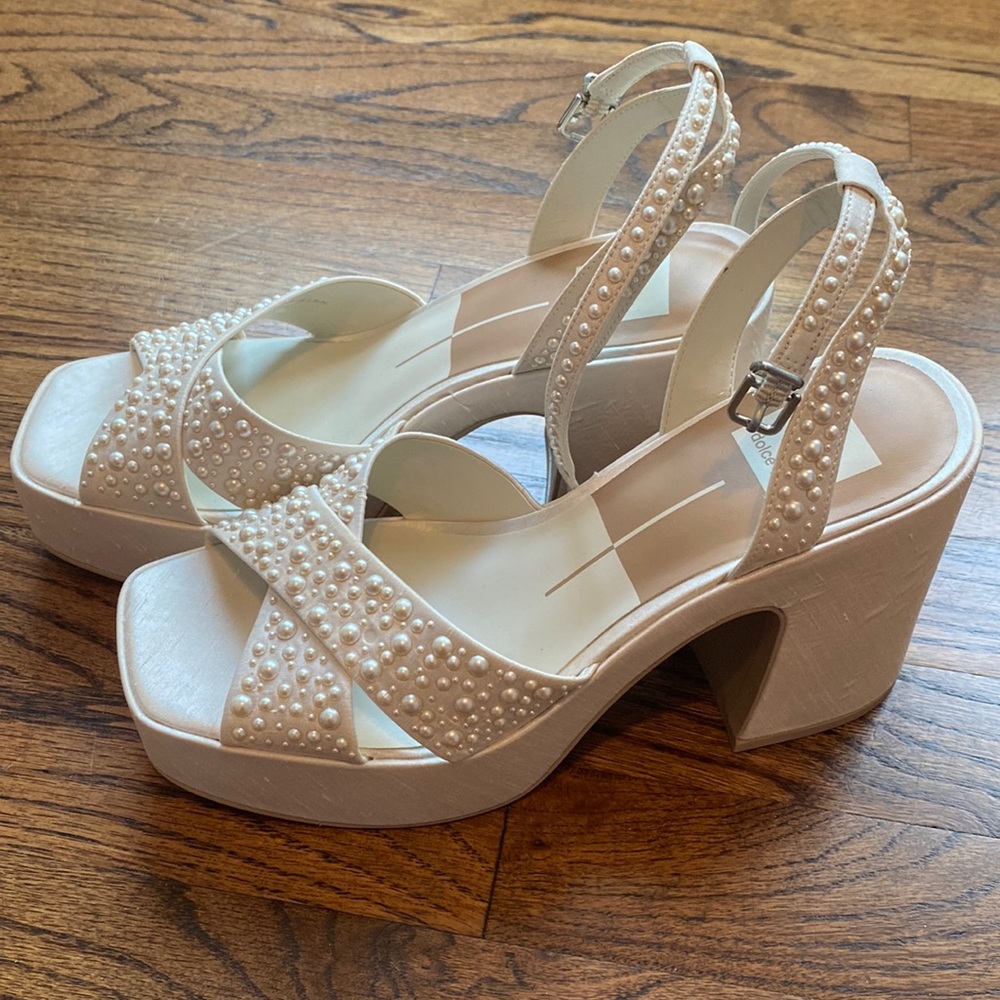 New Dolce Vida Wessi Pearl Heels